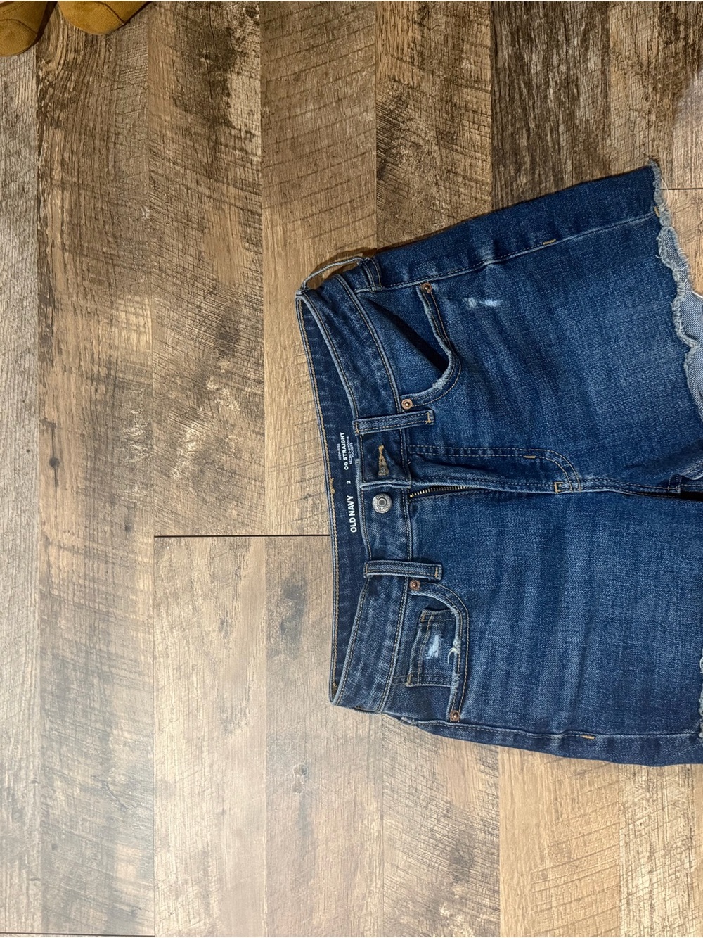 Old Navy Dark Blue Denim Jean Shorts
